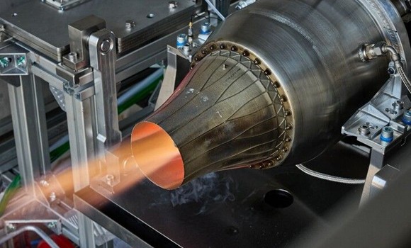 The UK Ministry of Defence and Alloyed Ltd have announced a new family of turbojet engines, including a 1,100 N-class engine taken from concept to flight-ready status in under seven months (Courtesy Alloyed)