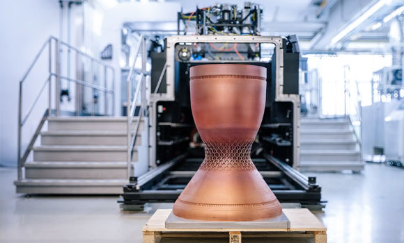 AMP’s Austin prototyping facility houses the world’s first AMCM M 8K machine (Courtesy AMCM/EOS)