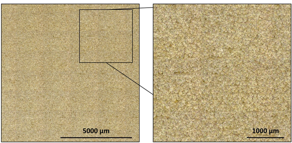 Flying Ray® S – microstructure etched – stainless steel 316L (Courtesy Kurtz Ersa)