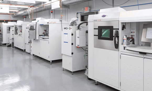 Fathom are reported to be one of the largest service bureaus in the USA for Laser Beam Powder Bed Fusion (PBF-LB) Additive Manufacturing (Courtesy Fathom Digital Manufacturing)