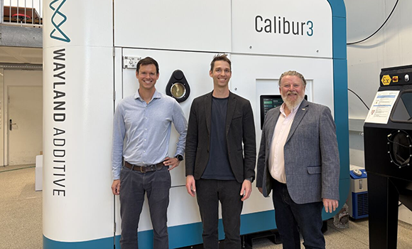 Wayland Additive’s Calibur3 PBF-EB machine installed at the University of Innsbruck, Austria (Courtesy of Wayland Additive)