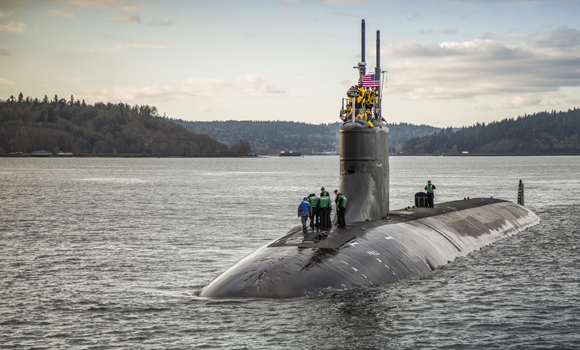 The Seawolf-class is a nuclear-powered fast-attack submarine (Courtesy US Navy/Thiep Van Nguyen)