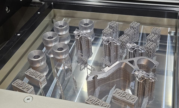 The Materials for AM research group at TU Berlin is now producing its first parts on the AMCM M290-2 (Courtesy TU Berlin)