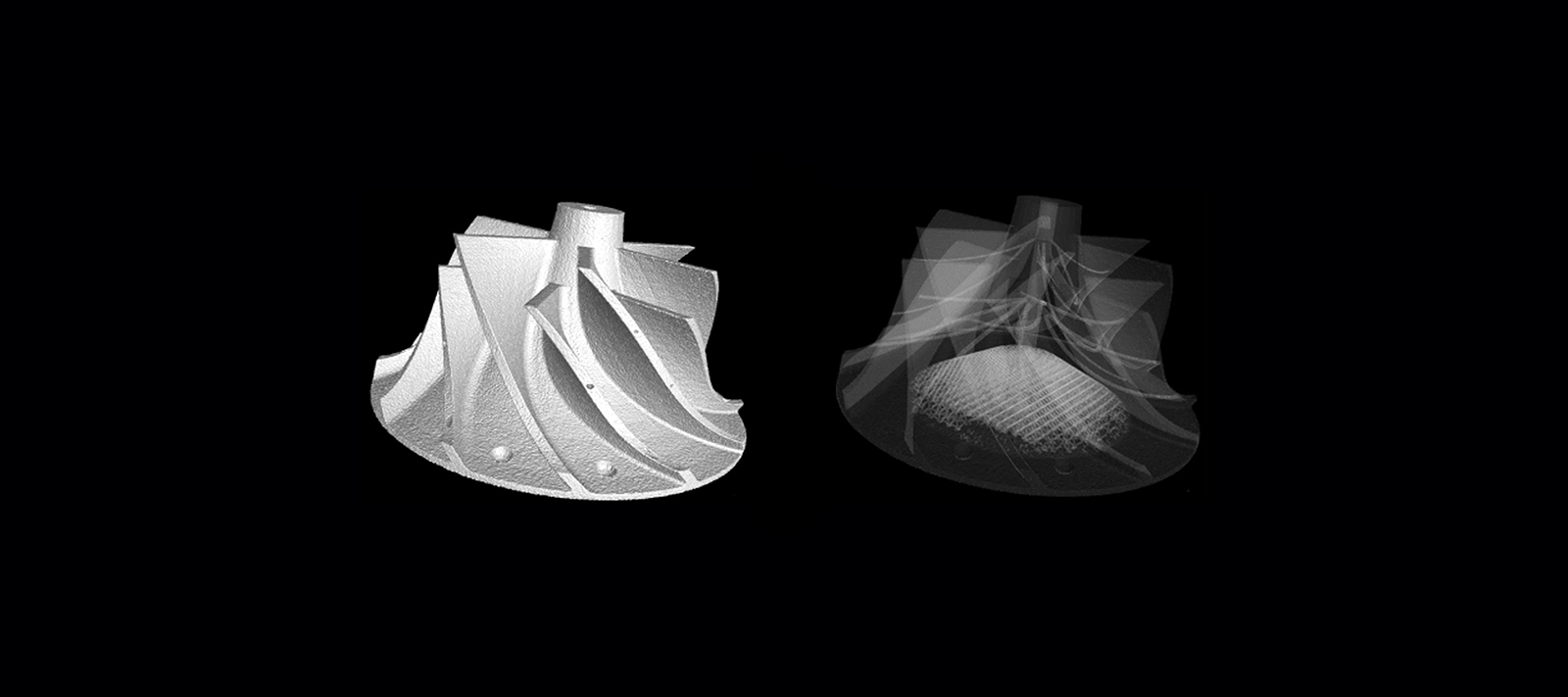 Inspection of metal AM parts with X-ray Computed Tomography (micro CT)