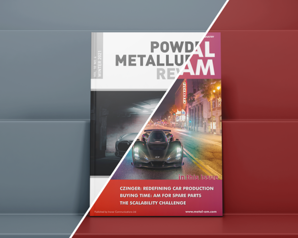 <i>Metal AM</i> and <i>PM Review</i>: one year print subscription