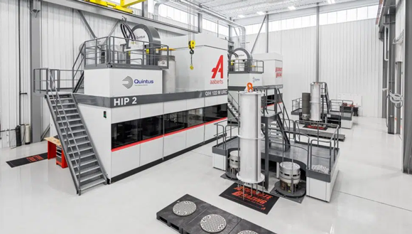 Aalberts surface technologies operates a Quintus QIH122M URC Hot Isostatic Press at its Greenville facility (Courtesy Aalberts surface technologies)