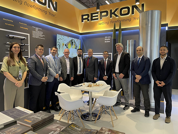 Titomic has signed a comprehensive Joint Venture to establish the world’s first hybrid cold spray, flow-forming manufacturing facility with Repkon Machine and Tool Industry and Trade Inc (Courtesy Titomic)