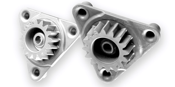 Sprocket produced at Oechsler by Metal Injection Moulding for a technical automotive application (Courtesy Oechsler Group)