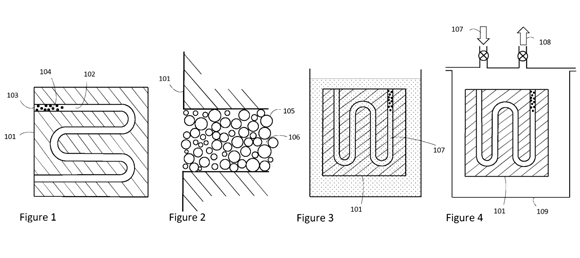 Images from Freemelt’s patent demonstrating its method of powder removal for complex parts (Courtesy Freemelt/United States Patent and Trademark Office/European Patent Office)