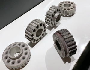 Additive Manufacturing bureau Delva produced replacement gears for Konecranes (Courtesy Konecranes)