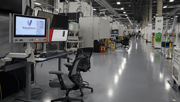 VulcanForms' facility in Devens, Massachusetts, USA (Courtesy BusinessWire / VulcanForms)