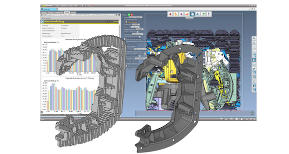 The highlight of 4D_Additive update is said to be the revised nesting functions (Courtesy CoreTechnologie)