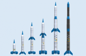 X-Bow Systems has launched its Bolt rocket, the first vehicle from its suite of modular boost rockets (Courtesy X-Bow Systems)