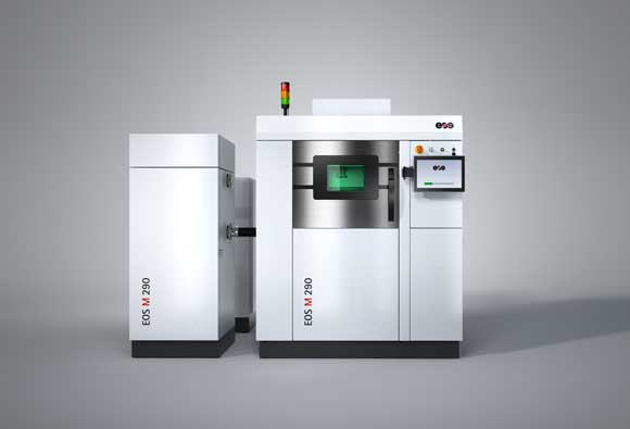 The CRADA collaborative research project agreement includes the use of an on-site EOS M 290 metal 3D printer (Courtesy EOS GmbH)