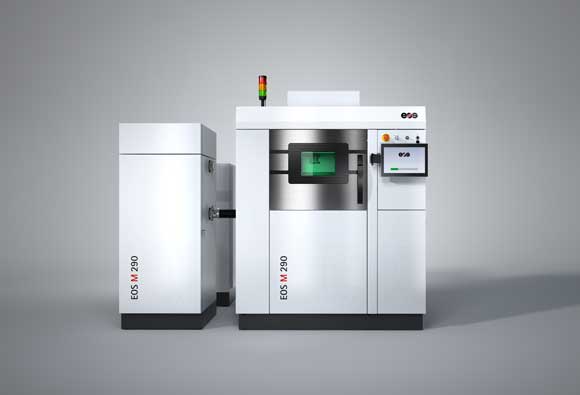 LPE has added a second EOS M290 metal 3D printer and a stainless steel option (Courtesy EOS)