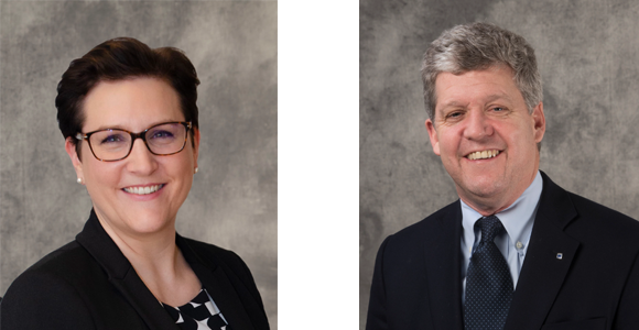 Trumpf has appointed Bettina Steingruber (left) as its Chief Financial Officer, and Burke Doar (right) as its executive vice president (Courtesy Trumpf)