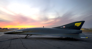 Quarterhorse is an autonomous aircraft designed to reach high Mach speeds and prove reusability (Courtesy Hermeus)