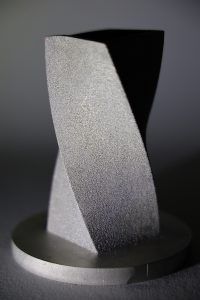 Fig. 13 A demonstrator part built in stainless steel on the Freemelt ONE PBF-EB machine (Courtesy Freemelt AB)