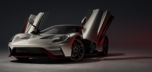 The Ford GT LM Edition features an additively manufactured titanium dual exhaust and badge (Courtesy Ford)