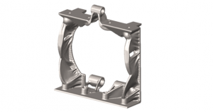 The AM titanium bracket offers a 67% reduction in weight, saving as much as 11 kg per drone (Courtesy Danish Technological Institute)