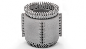 Model of an electric motor component produced with the PB EBM 30S (Courtesy pro-beam Group)