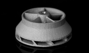 With a print resolution of 1200 x 1200 dpi, the compact machine enables the production of complex metal parts (Courtesy Sintertek)