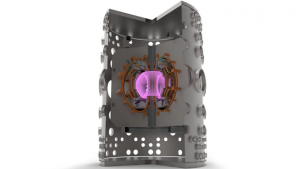 The ST80-HTS compact spherical tokamak is a prototype for use in the nuclear fusion energy process (Courtesy Tokamak Energy)