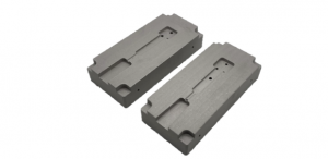 Additively manufactured H13 inserts from Westec Plastics (Courtesy Mantle)