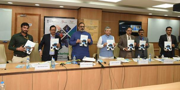 Indian government officials presented the National Strategy on Additive Manufacturing on February 24, 2023 (Courtesy PIB India)