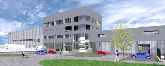 The planned Pfeiffer Vacuum Future Factory Asslar (Courtesy Pfeiffer Vacuum)