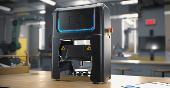 Plastometrex’s equipment for profilometry-based Indentation Plastometry (PIP) will be used for the testing of parts made by metal Additive Manufacturing (Courtesy Plastometrex)