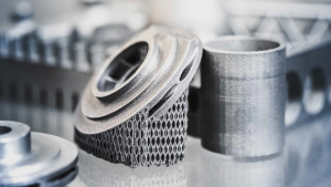 The brochure identifies furnaces for post processing laser and electron beam AM components (Courtesy Carbolite Gero)