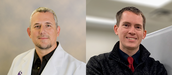 Dr Les Kalman (L) and Brent Griffith (R) have been awarded AMUG scholarships and will be participants in AMUG 2023 (Courtesy AMUG)