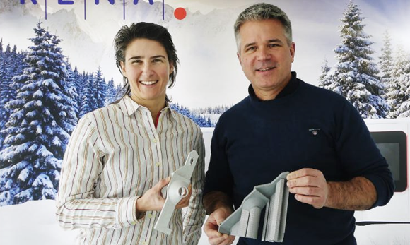 Martina Halmdienst (left) is the new CTO and Ulf Spitzer (right) is Managing Director/CEO (Courtesy Rena Technologies)