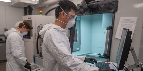 Researchers from the University of Toronto are studying Directed Energy Deposition (shown above) and Laser Beam Powder Bed Fusion to advance the application of metal AM (Courtesy Safa Jinje/University of Toronto)