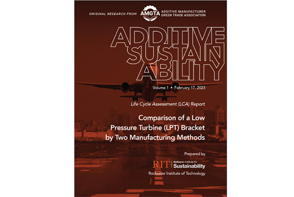 AMGTA has published its first independent piece of research titled “Comparison of a low-pressure turbine (LPT) bracket by two manufacturing methods” (Courtesy AMGTA)