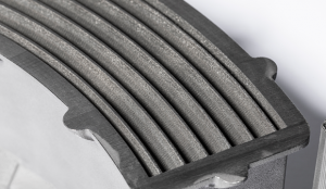 Conflux Technology’s additive manufactured micro-structures and internal geometries permit exacting control of the ratio of surface area presented to each fluid to maximise heat transfer and optimise turbulence and pressure drop (Courtesy Conflux)