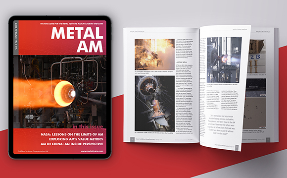 Spring 2023 issue of Metal AM magazine