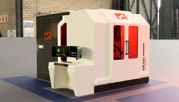 MetalWorm’s robotic wire-arc Additive Manufacturing options are based around the Compact System (above) and the Special System for larger parts (Courtesy MetalWorm)