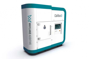 Wayland Additive and EWI signed an MOU in April 2022 that will see the Calibur3 Additive Manufacturing system installed at EWI’s Buffalo Manufacturing Works facility (Courtesy Wayland Additive)