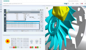 Through the software Create MyVirtual Machine, made available by Siemens, you can generate a real digital twin of the system (Courtesy Prima Additive)