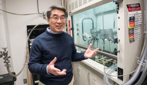 Zak Fang has been awarded the Humboldt Research Award for his work developing the Hydrogen Assisted Metallothermic Reduction process (Courtesy The University of Utah)