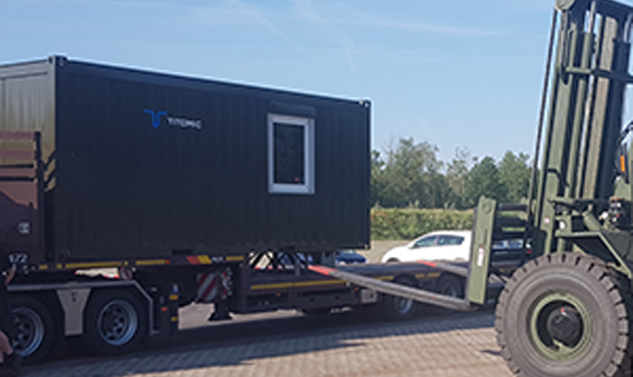 While initially designed for use by the military, the Mobile Repair Unit has the potential to be used across various additive manufacturing industries (Courtesy Titomic)