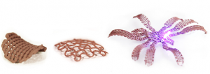 The conductive inks are promising for printing metallic structures under ambient conditions (Courtesy Matter)