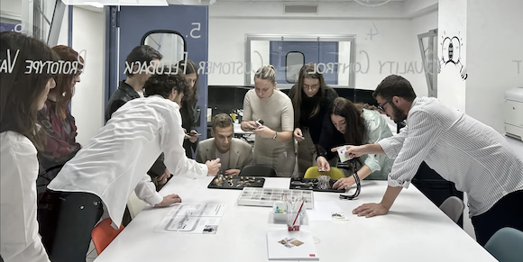 Students from six global universities gathered to reinterpret Chaumet designs with Additive Manufacturing (Courtesy Progold) 