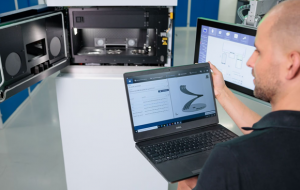 TruTops Print software enables the optimum strategy to be used for each different area of the part (Courtesy Trumpf)