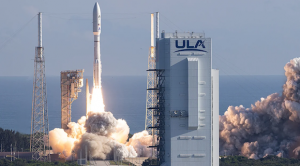 A United Launch Alliance (ULA) Atlas V rocket carrying the SILENTBARKER/NROL-107 mission (Courtesy United Launch Alliance)