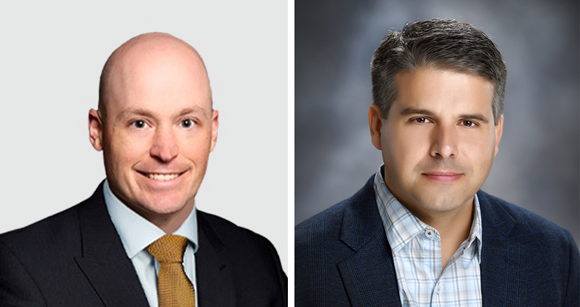 6K Additive has announced the appointments of Nicholas Pflugh (left) as Chief Commercial Officer and Jonathan Wolak (right) as Chief Financial Officer (Courtesy 6K Additive)