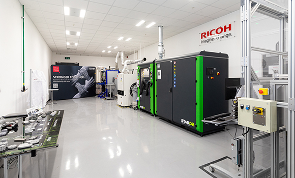 Visitors will have a tour of Ricoh’s Metal Additive Manufacturing Customer Experience Centre (Courtesy Shaun Fellows/Shine Pix)