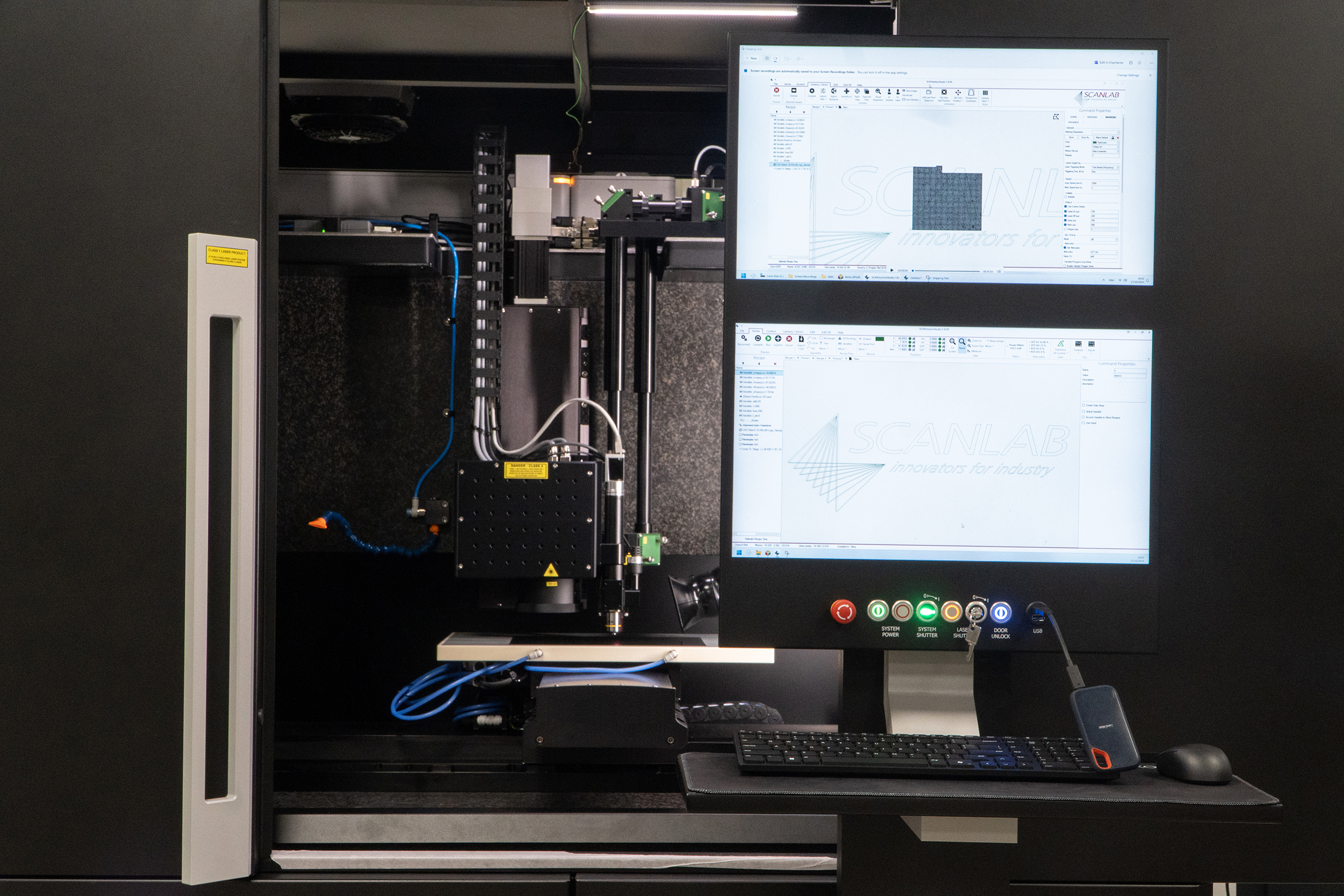 Scanlab has introduced its SCANmotionStudio software for laser process development at Formnext 2024 (Courtesy Scanlab)